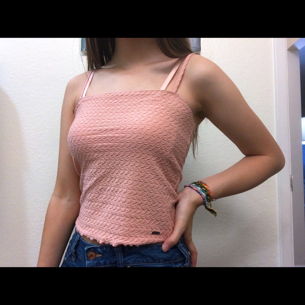 Pink Hollister Tank Top (spaghetti strap)